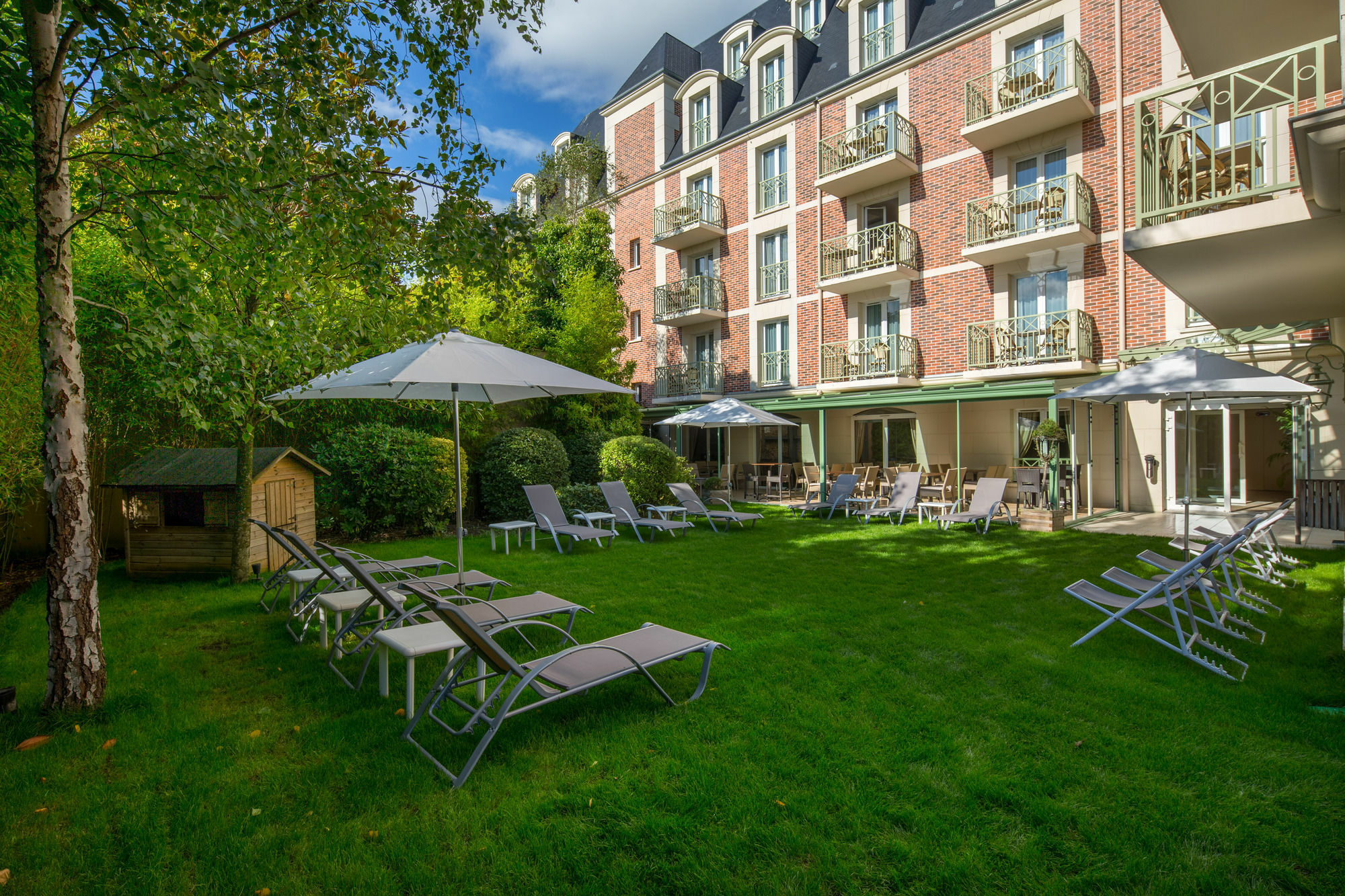 La Closerie Spa & Residence Hotel Deauville Exteriör bild